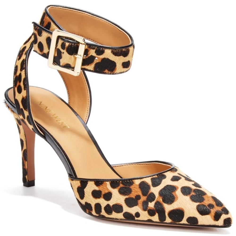 Nine West Leopard Print Heels